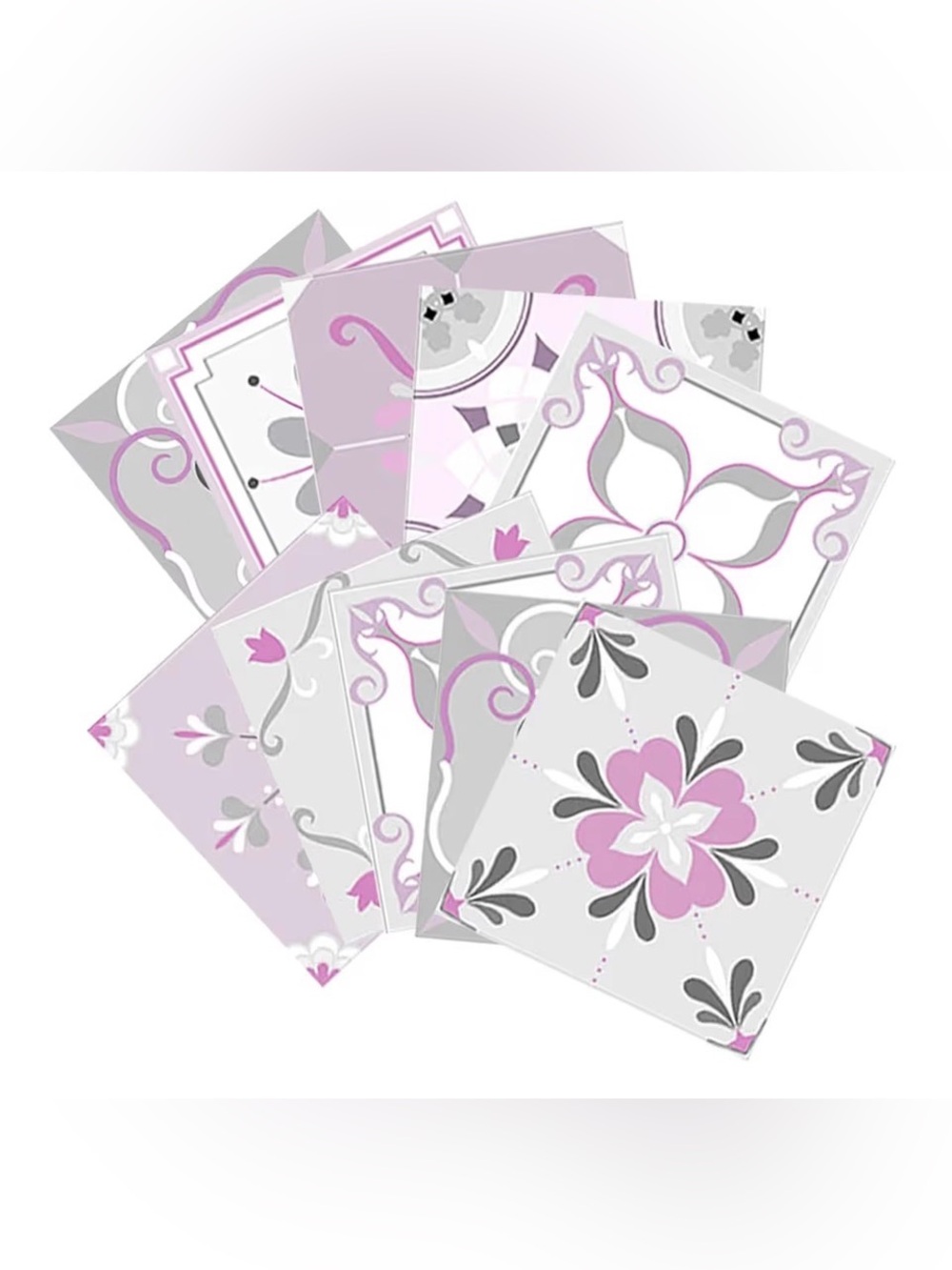 Peel & Stick Floor Tile - 20 PCS